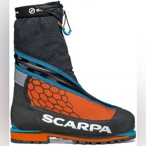 Scarpa Men's Black and Orange Snow Boots